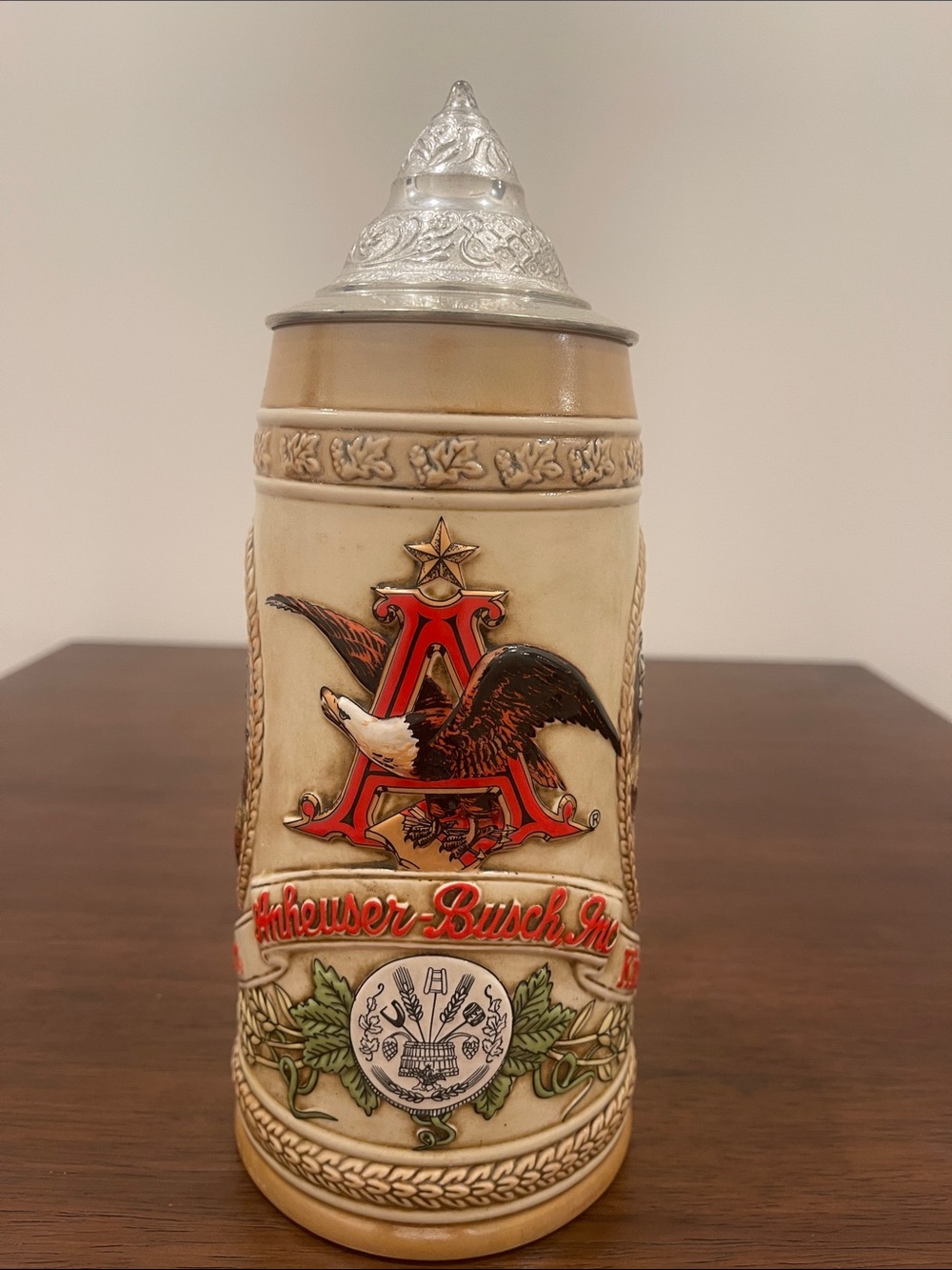 Vintage Anheuser-Busch 1985 “B” Series Stein